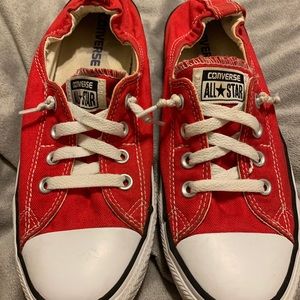 Red converse